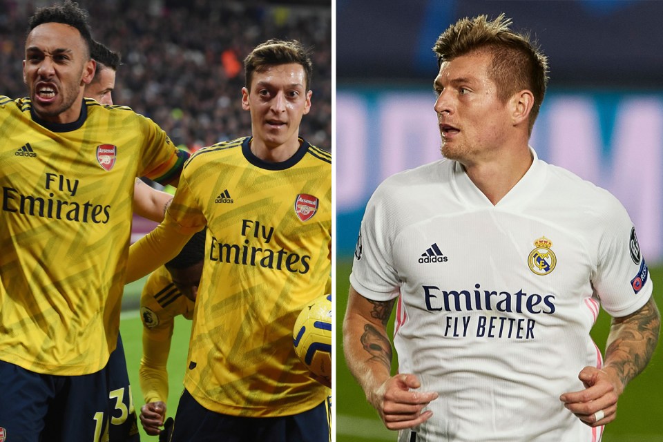 Kroos said he is 'not surprised by anyone' after Ozil's defence of his Arsenal team-mate