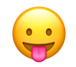  A playful joker emoji