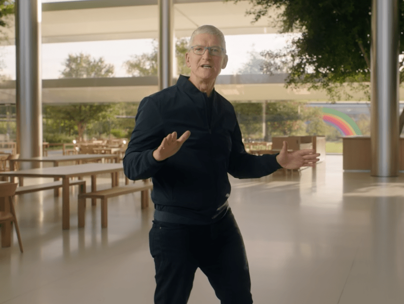 Billionaire Apple chief Tim Cook unveiled the new MacBook models at November's event