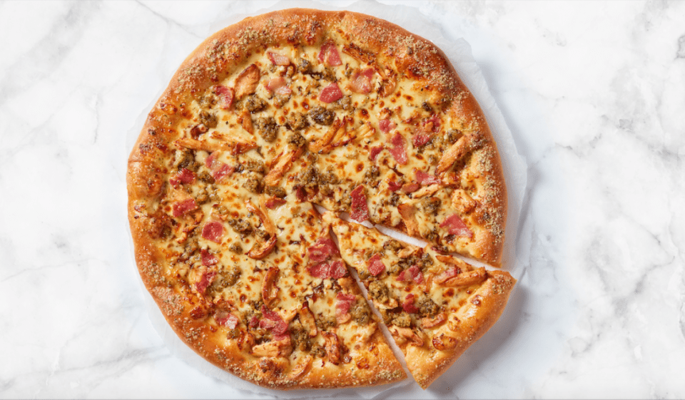 Pizza Hut's new festive pizza - but it isn't topped with turkey 