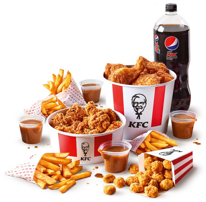 KFC is releasing three new gravy-themed sharing buckets for Christmas