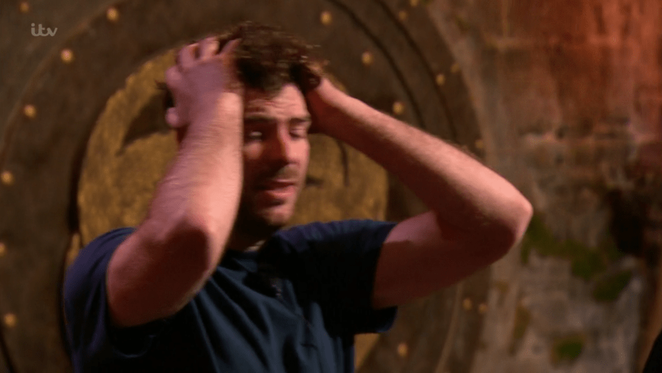 Jordan broke down before the challenge