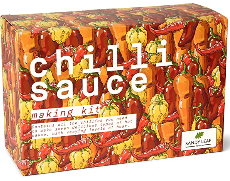 Make your own chilli sauce with this fun kit