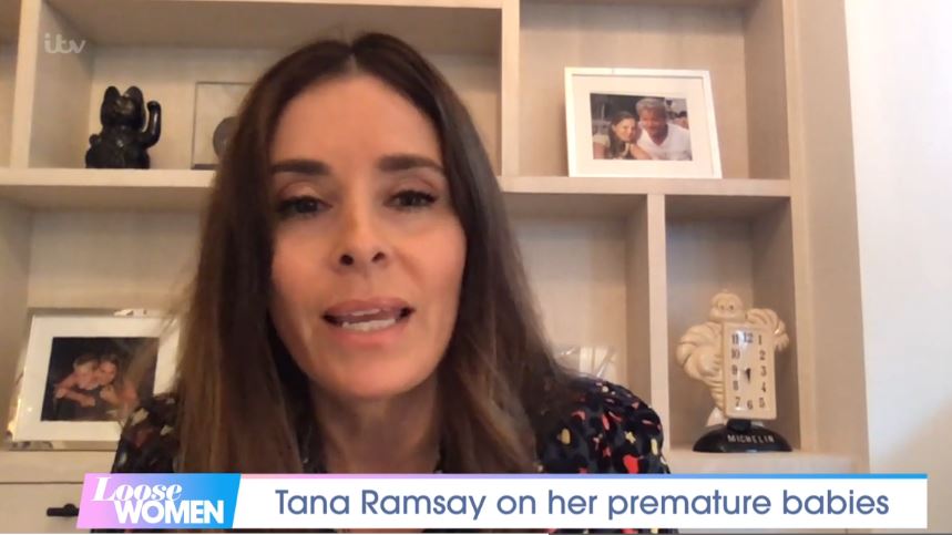 The 46-year-old was on the ITV show for World Prematurity Day