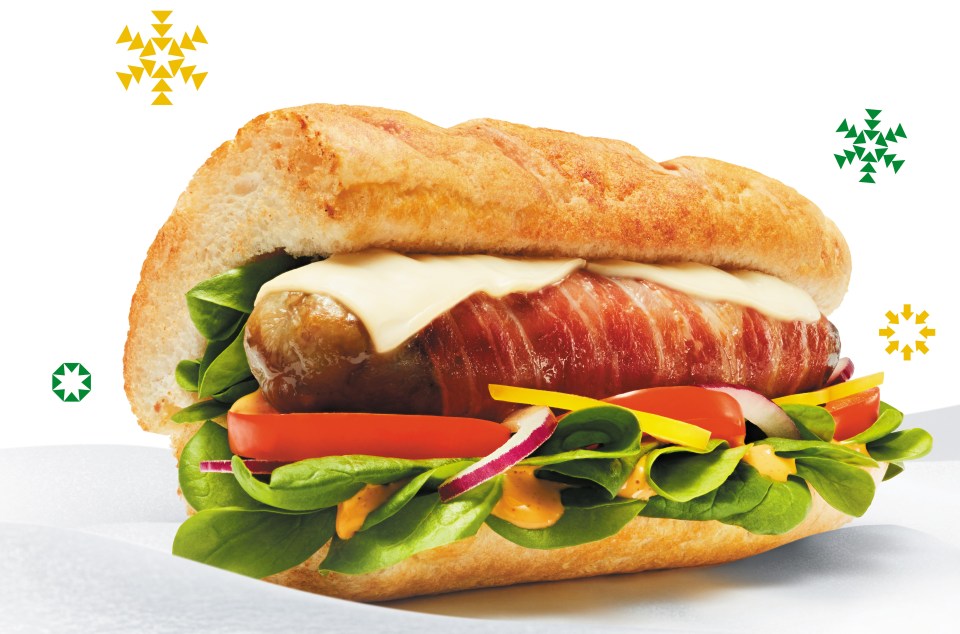 Subway is releasing a pig in blanket sub to get you in the festive spirit