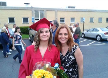 Devastated Jackie had no idea her 'super smart' daughter had accessed a suicide forum until it was too late. Above, Shawn with her aunt