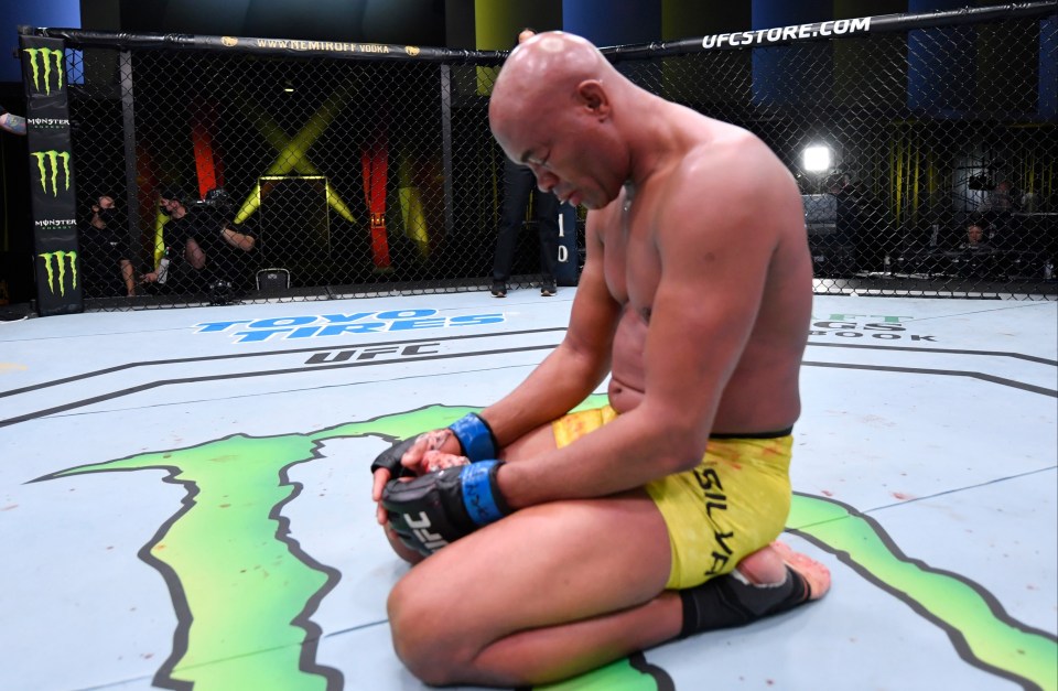 Anderson Silva bid farewell to the UFC after suffering defeat in his final fight