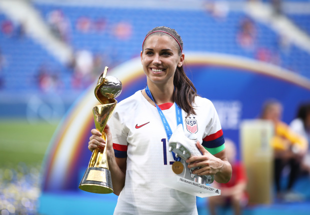 USA World Cup winner Alex Morgan gave birth to her daughter, Charlie, in May