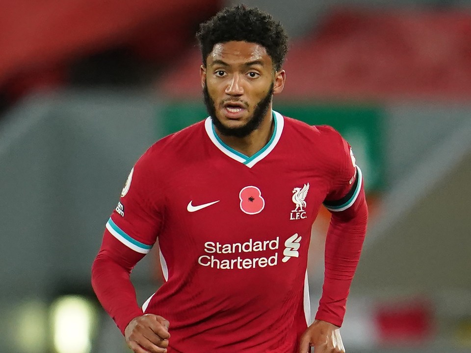 Joe Gomez is feared to have suffered a similar injury to Virgil van Dijk while on England duty