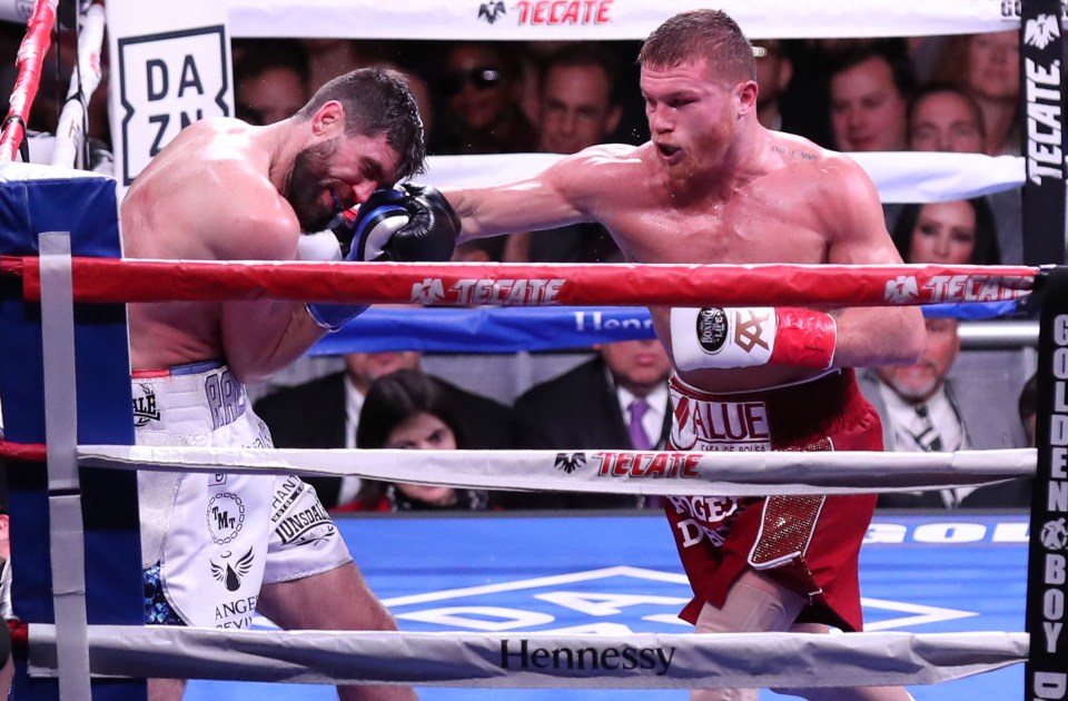 Canelo made short work of Rocky Fielding to win the WBA super-middleweight title