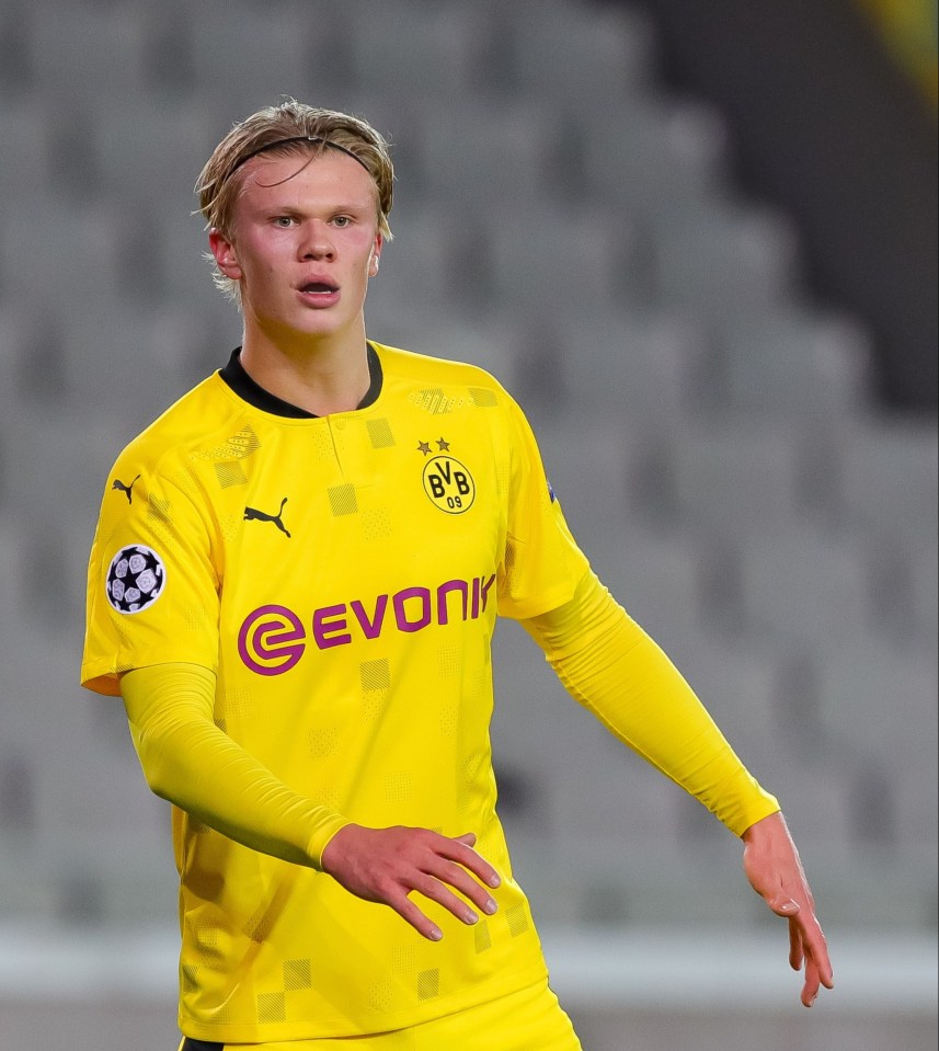 Erling Haaland has continued to impress for Borussia Dortmund this season