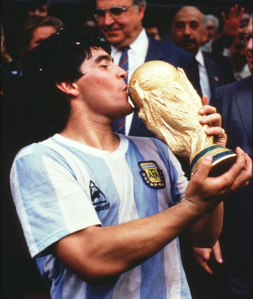 Diego Maradona provided Argentina a much needed boost after seven years of military dictatorship - which collapsed in 1983