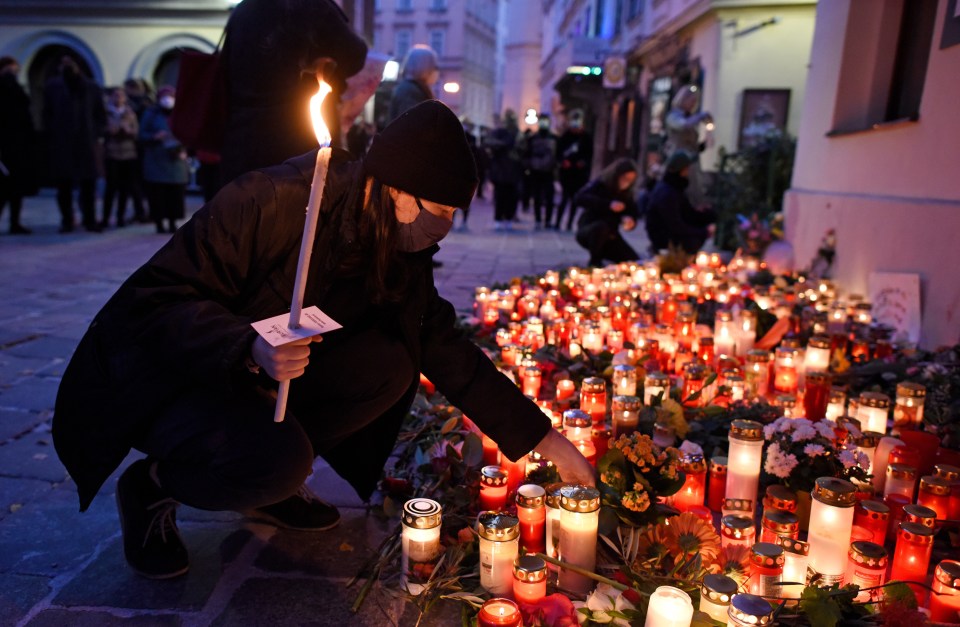 Tributes are paid to the victims of the Vienna terror attack earlier this week