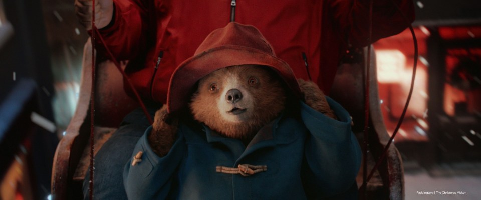 Paddington Bear may be a classic children's character but he's also starred in a Christmas ad