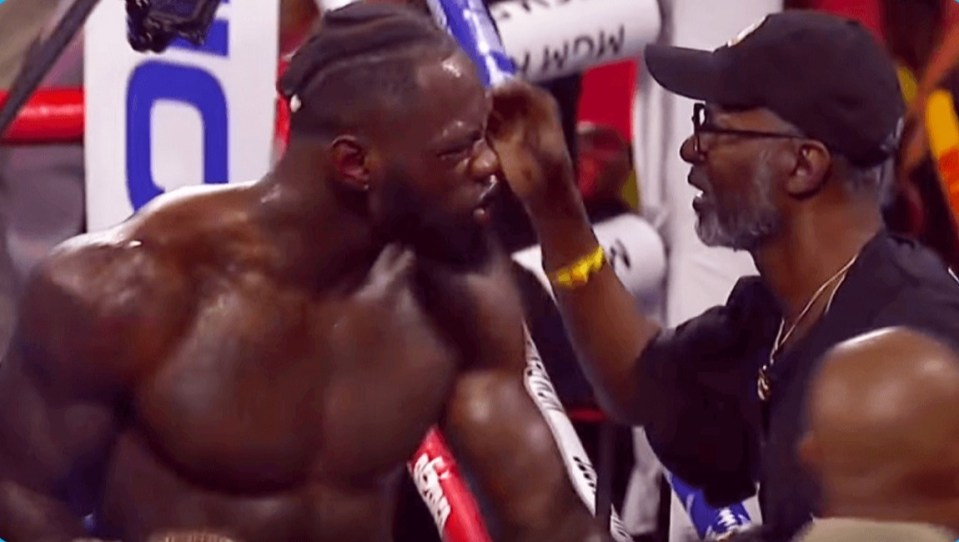 Mark Breland threw in the towel for Wilder 