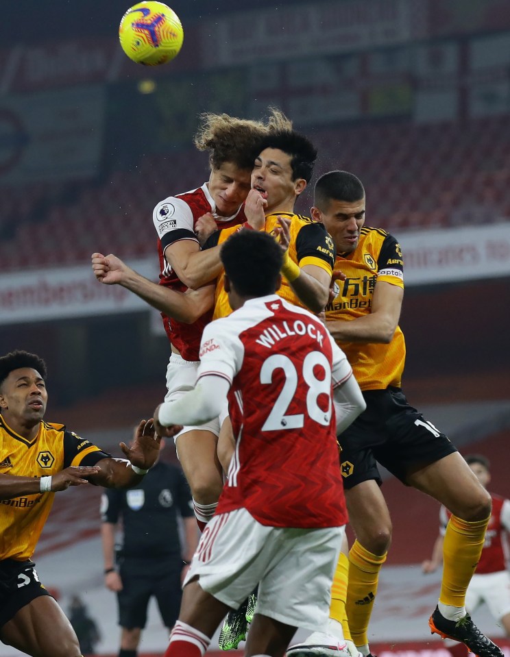 Wolves ace Raul Jimenez has had surgery after the horror clash of heads with Arsenal’s David Luiz last night