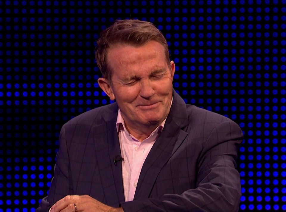 Bradley Walsh cracked himself up by asking whether he was a jockey