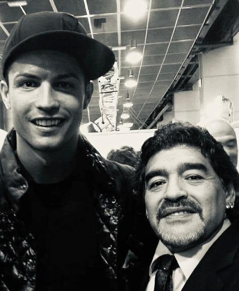 Cristiano Ronaldo hailed Maradona as an "eternal genius" as he paid a warm tribute to the icon