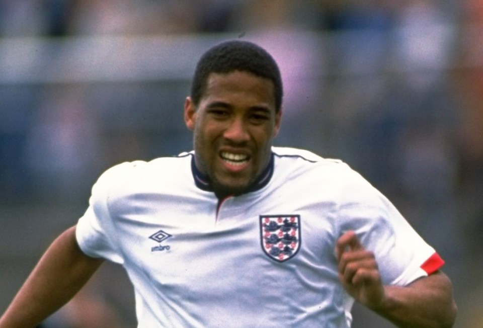 John Barnes would play for England at two World Cups