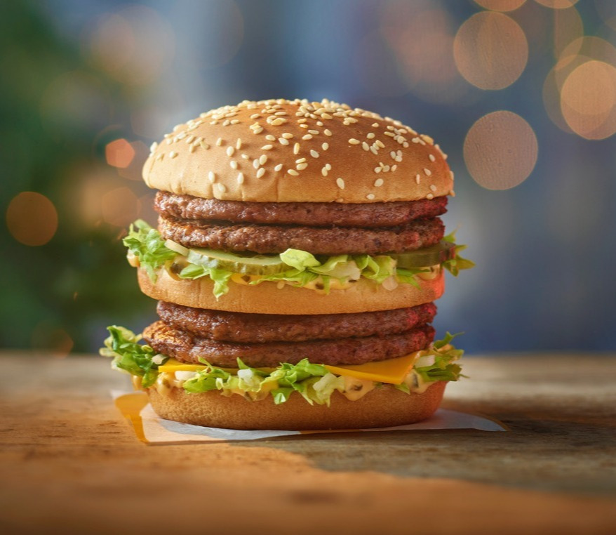 McDonald's fans will be able to tuck into a double Big Mac this Christmas