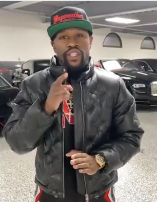 Floyd Mayweather announced on Instagram he will be returning to Japan in 2021