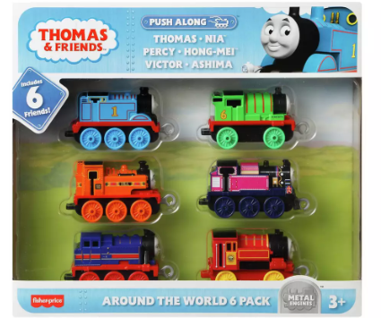 You get six figures in this Thomas and Friends pack