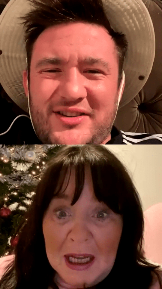 Coleen was a guest on her son's I'm A Celeb debrief show on Instagram