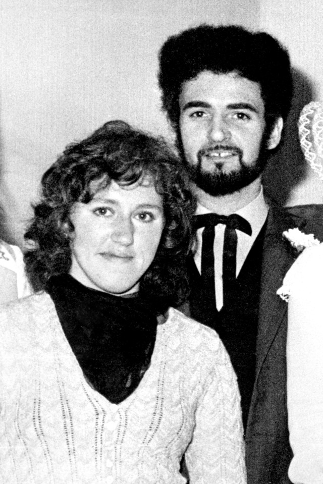 Peter Sutcliffe pictured with his wife ex-Sonia