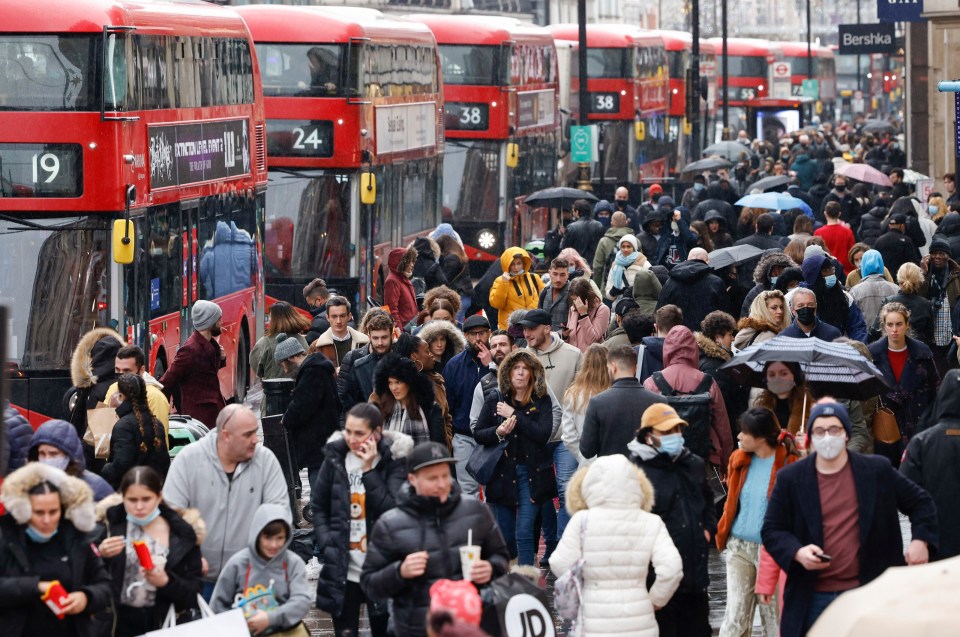 The shopping strip had been filled with Christmas shoppers just yesterday