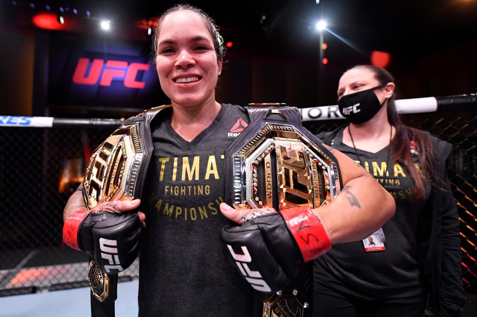 Amanda Nunes will defend her women's featherweight title at UFC 259 in March