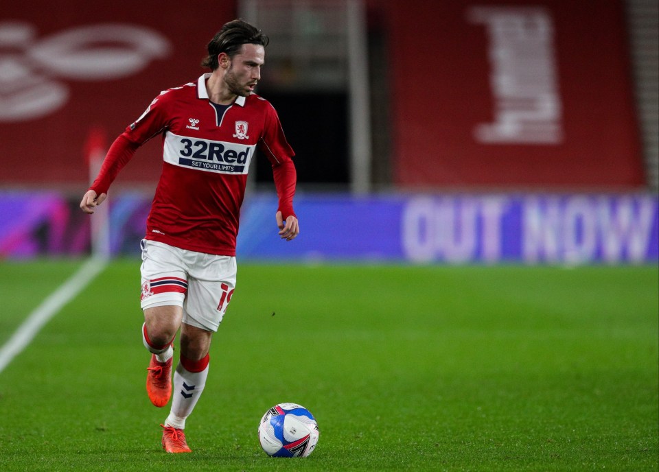 Patrick Roberts is growing increasingly frustrated over his lack of action at Boro