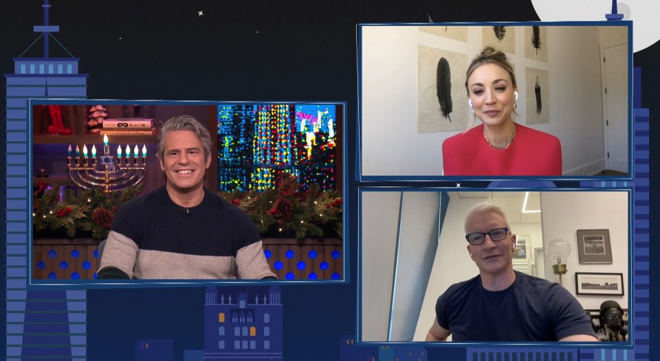 Kaley made the revelation on Watch What Happens: Live with Andy Cohen