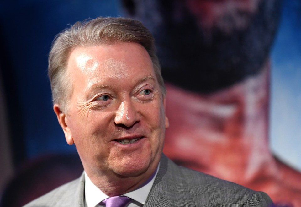 Frank Warren says his fellow promoter’s remarks were ‘c***ish’