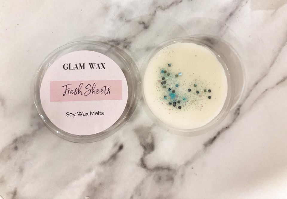 For a comforting smell of fresh sheets Glam Wax is your go to 