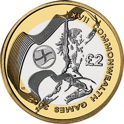 The second most valuable is the England Commonwealth Games coin