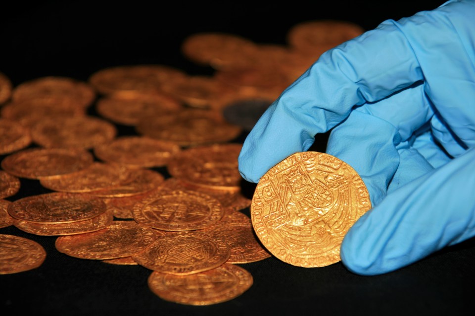 The coins will be looked after by the British Museum