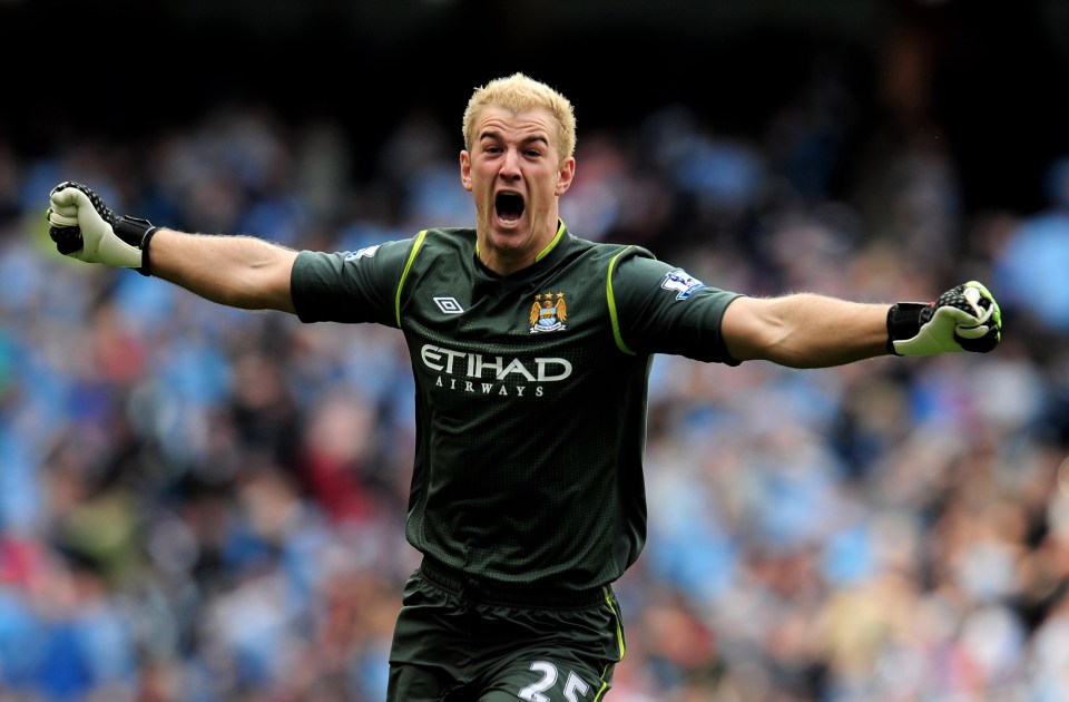 Joe Hart is still considered a City legend