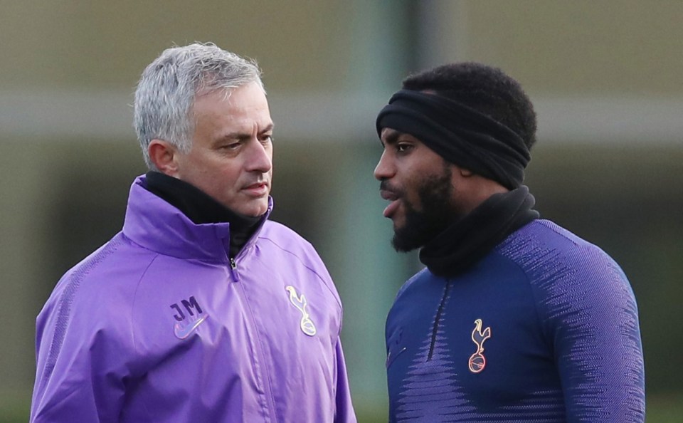 Danny Rose made his feelings clear to Jose Mouirnho in a fiery conversation at the Spurs training ground