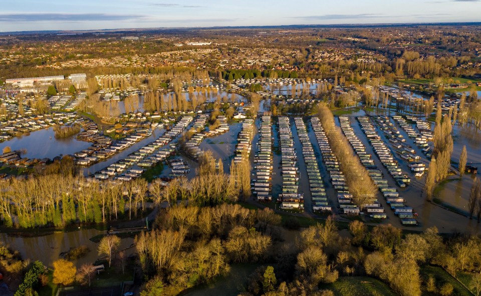 That part of the UK has been hit by flooding - with Storm Bella set to batter Britain on Boxing Day