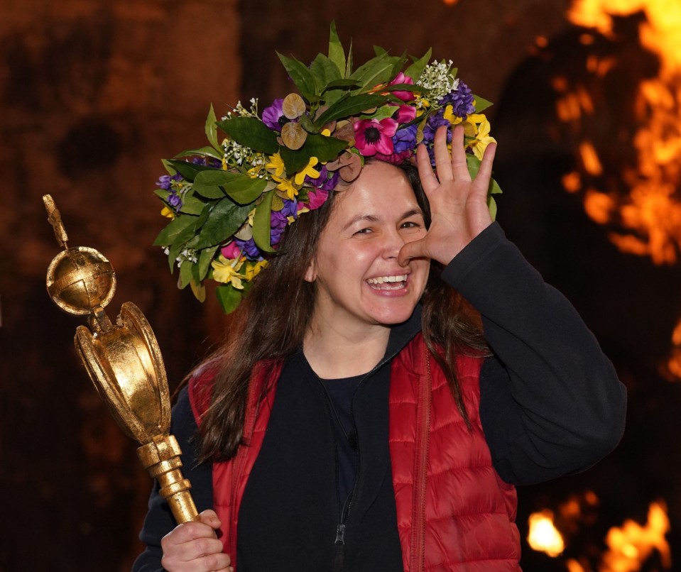 Giovanna won this year's series of I'm A Celebrity