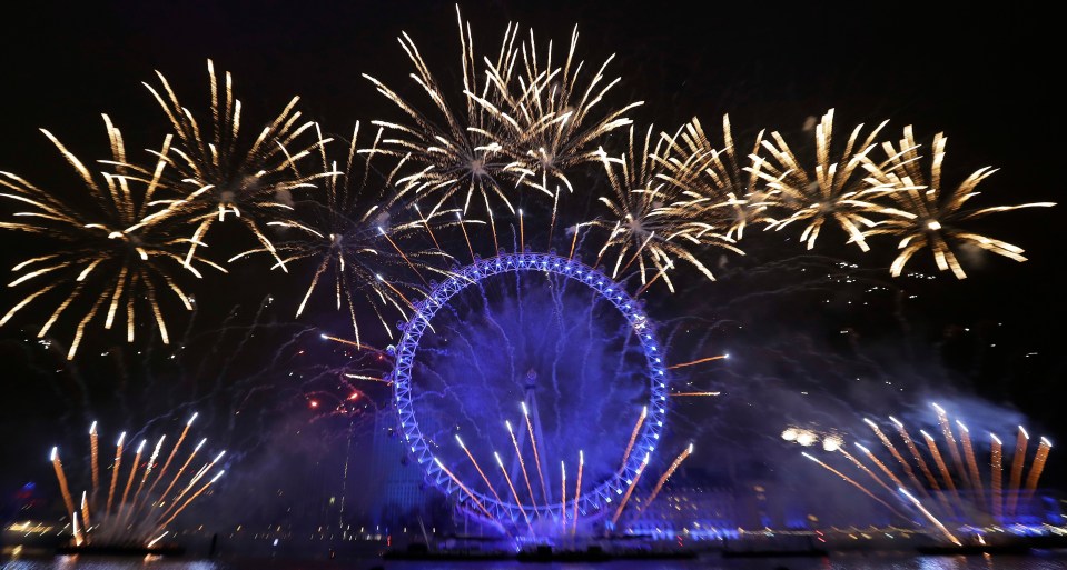 This year there won't be the usual New Year fireworks over London