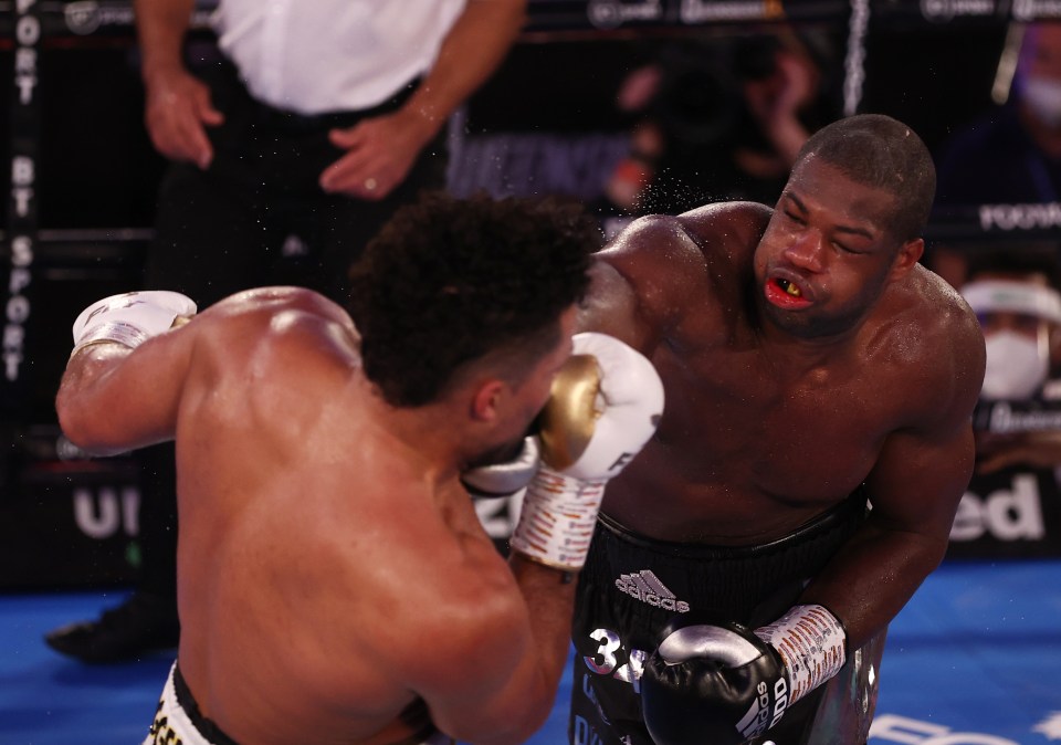 Daniel Dubois was stopped in the tenth by Joe Joyce on Saturday