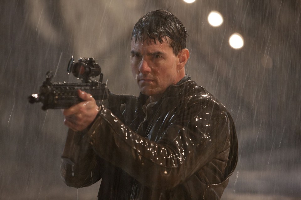 Tom Cruise as Jack Reacher, the film which Hayley Atwell reportedly auditioned for