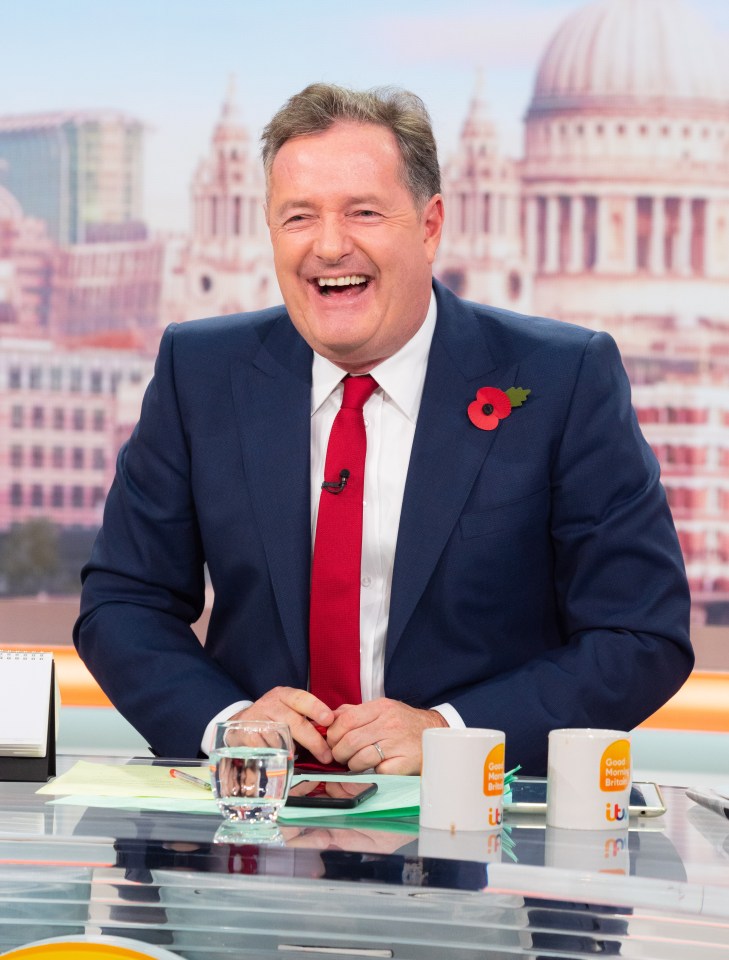 Piers has been a huge critic of 'Covidiots' over the months 