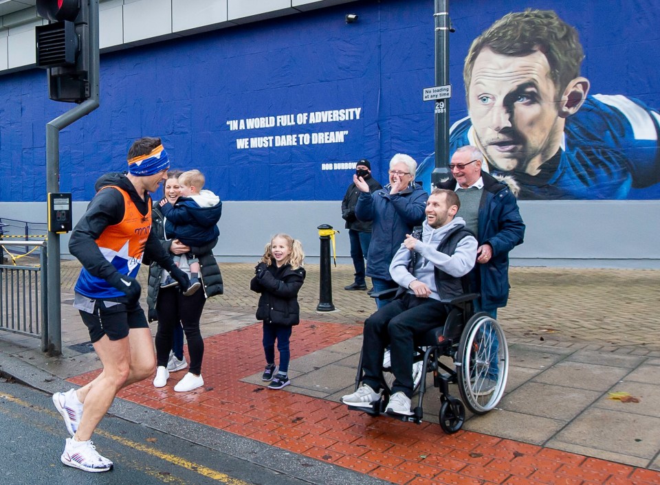 Kevin Sinfield will run from Murrayfield to Old Trafford his latest challenge to raise money and awareness for MND and Rob Burrow