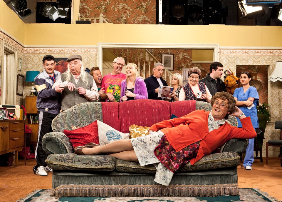 The cast of Mrs Brown's Boys