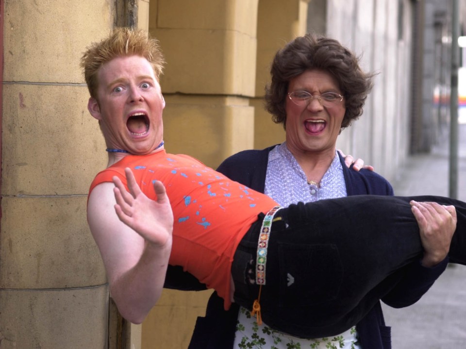 Mrs Brown's Boys stars Gary Hollywood and Brendan O'Carroll