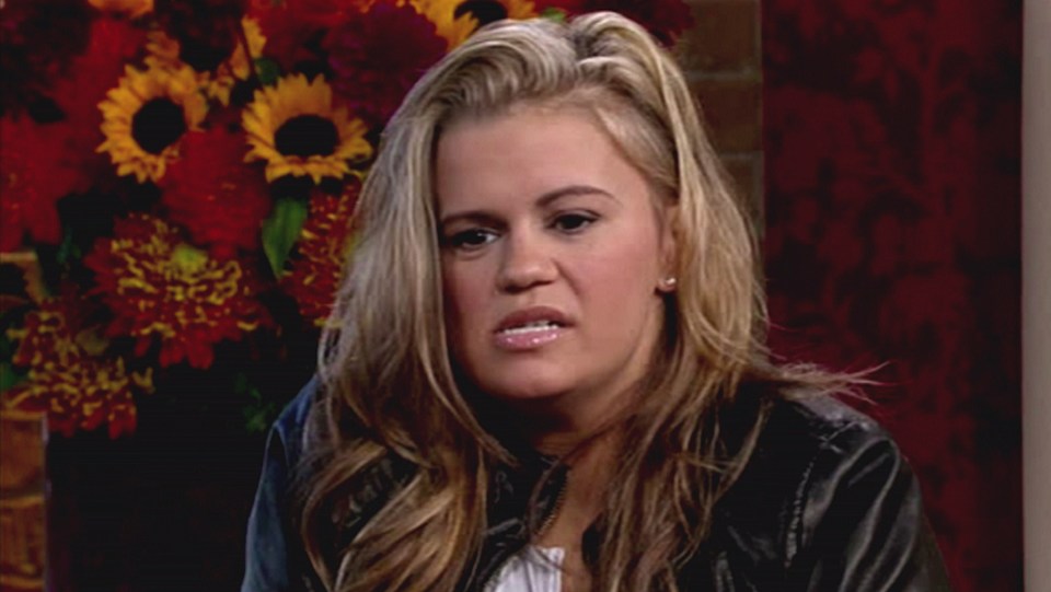 Kerry Katona famously battled with a cocaine addiction, seen here during her worrying appearance on This Morning in 2008