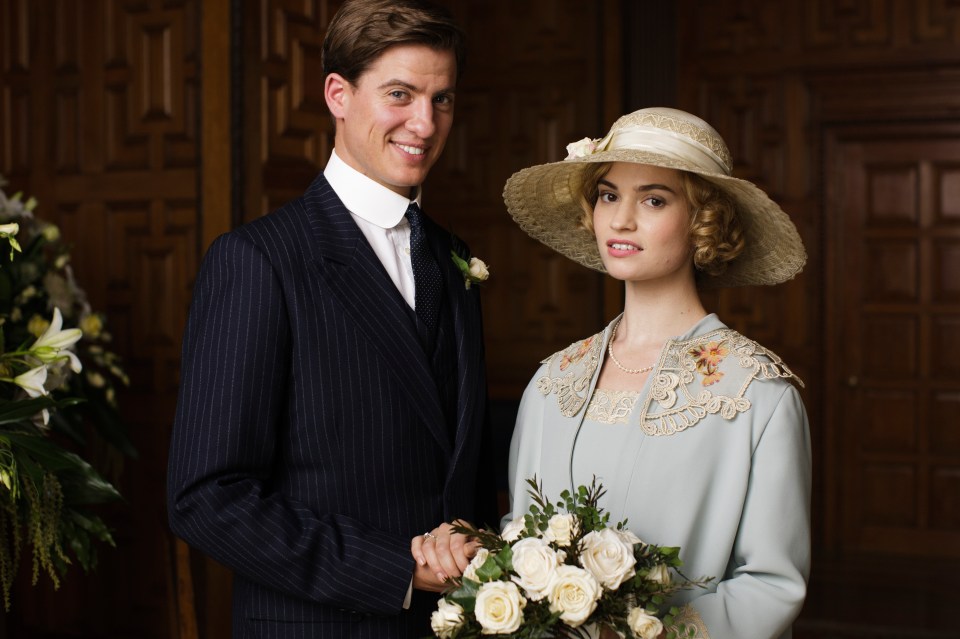  Lily shot to fame on Downton in 2012