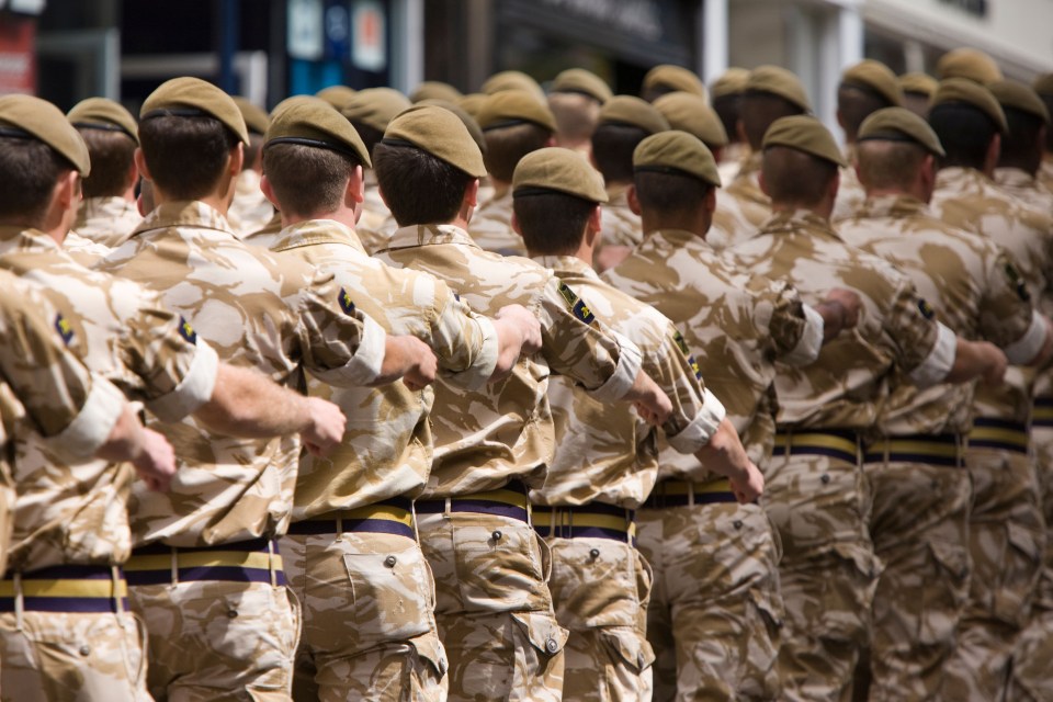 The Princess of Wales’ Royal Regiment - known as the Tigers - risks being axed due to bad behaviour (stock image)